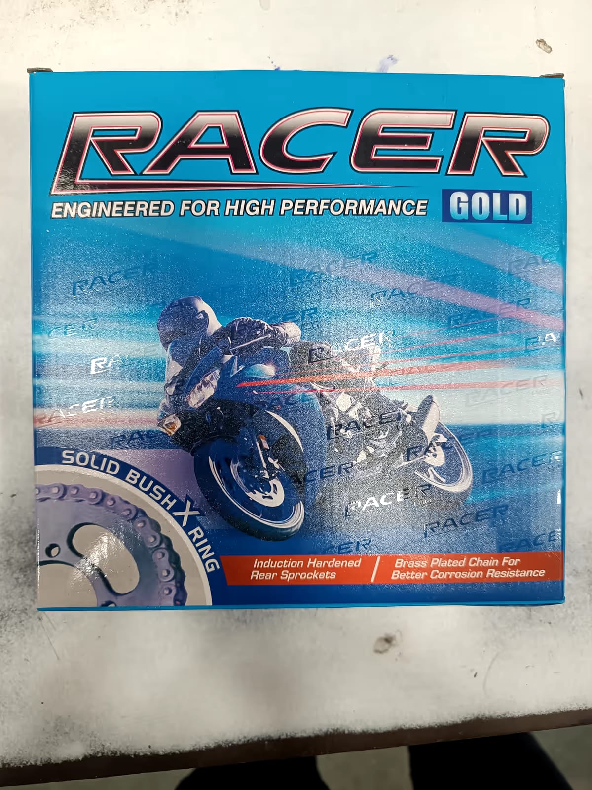 Racer chainset supersplendor